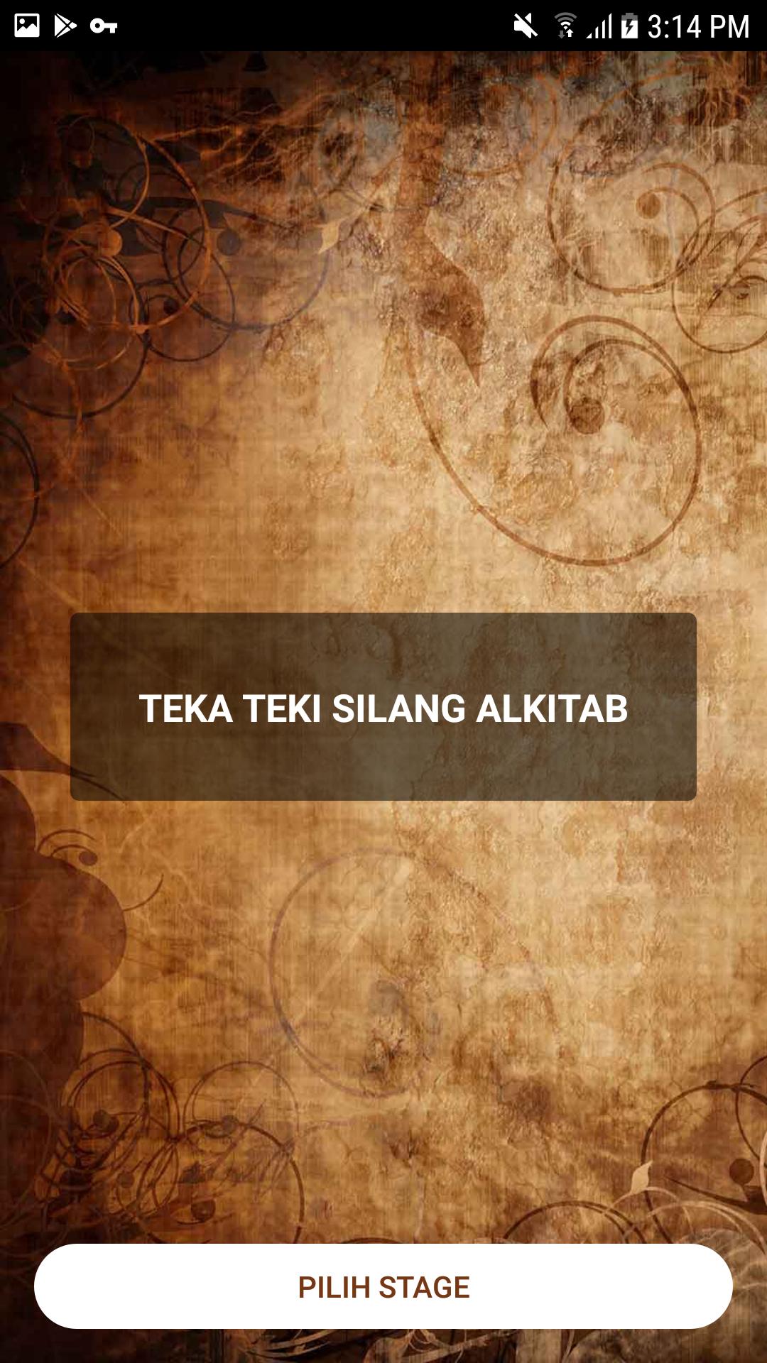 TTS (Teka Teki Silang) Alkitab