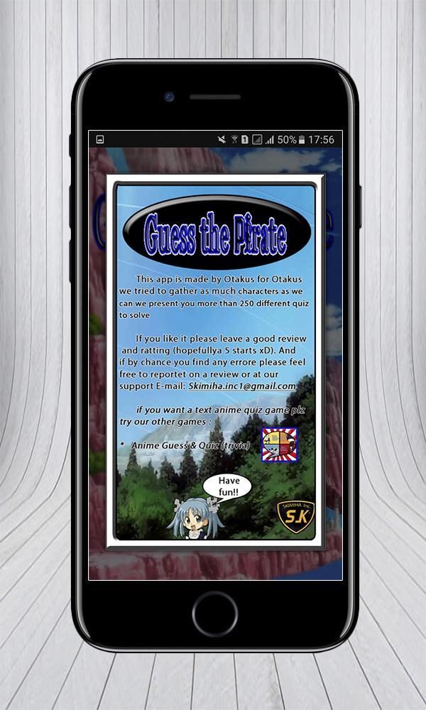 Guess the Pirate Piece