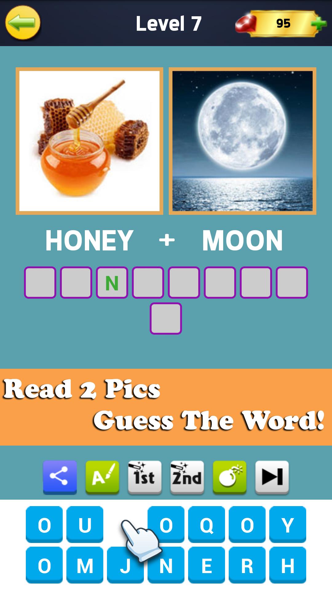 2 Pics 1 Word - 2 Pics Quiz - Fun Word Guessing