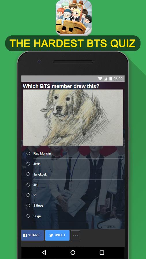 The Hardest BTS Kpop Quiz