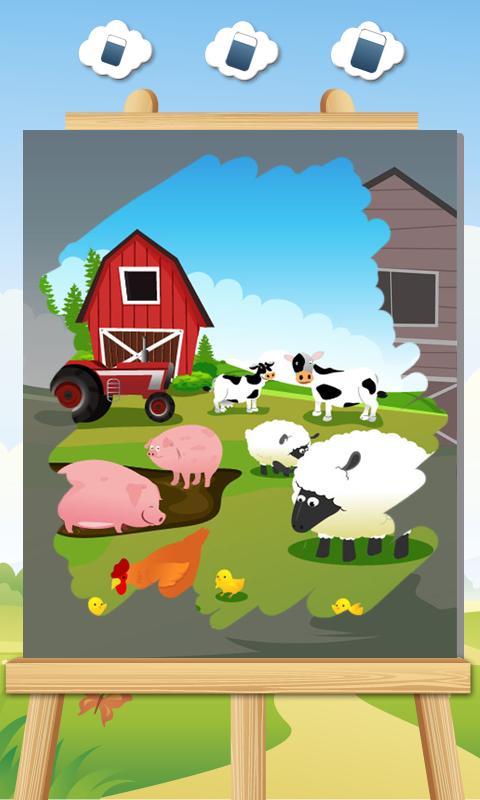 Farm animal mini games