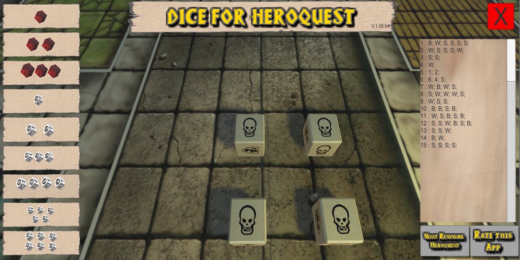 Dice for Heroquest
