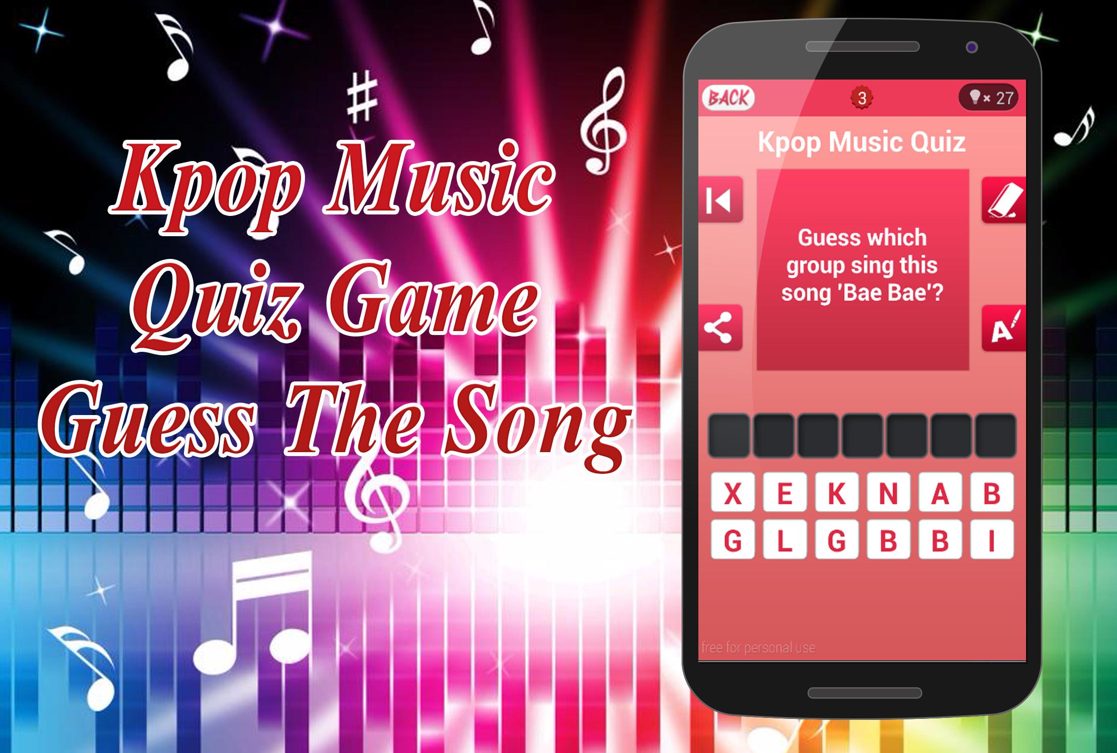 Kpop Music Quiz Guess The Song