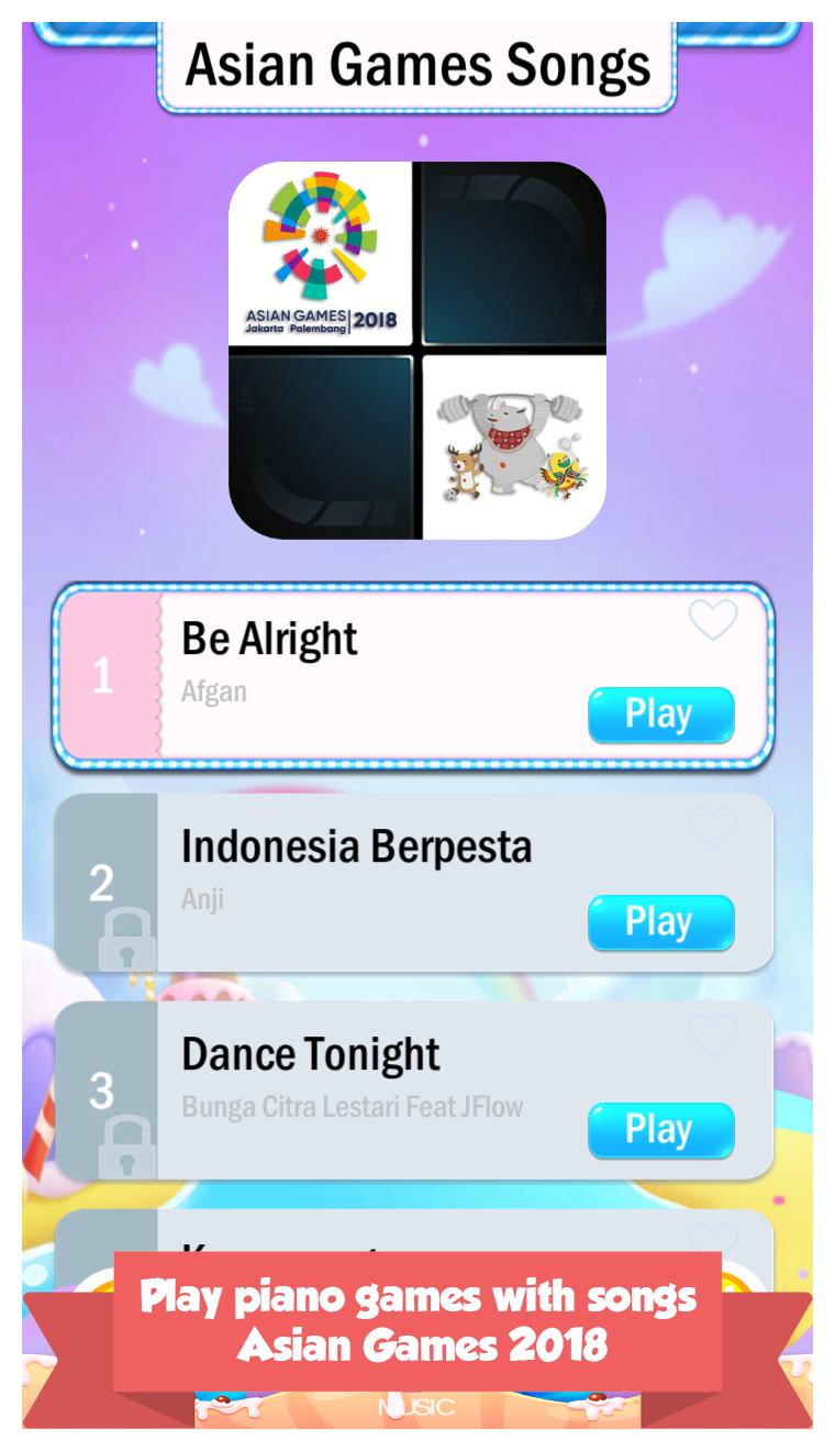 Asian Games Songs Piano