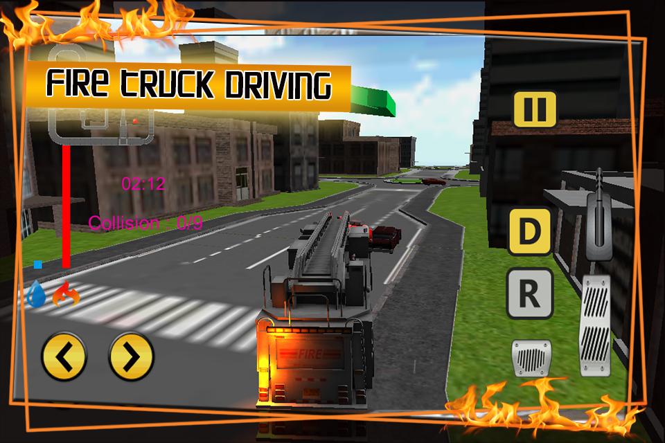 Emergency Fire Truck Rescue