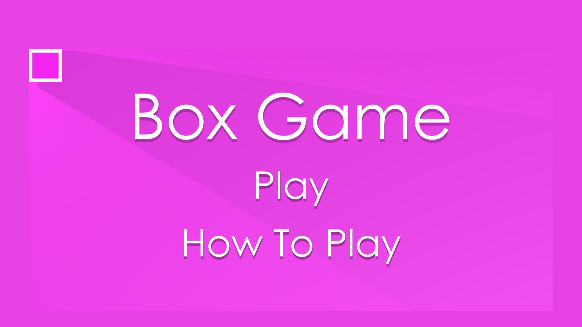 Box Game