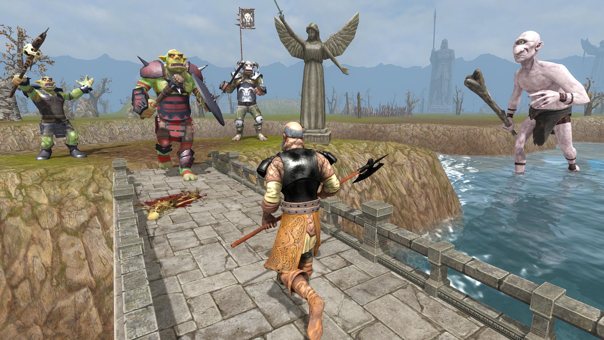 Bald Knight Open World RPG