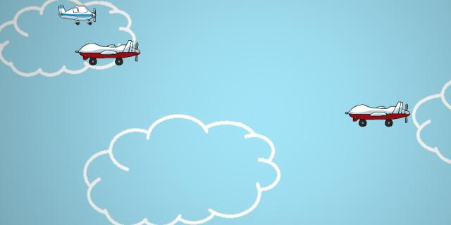 Crowded Airspace