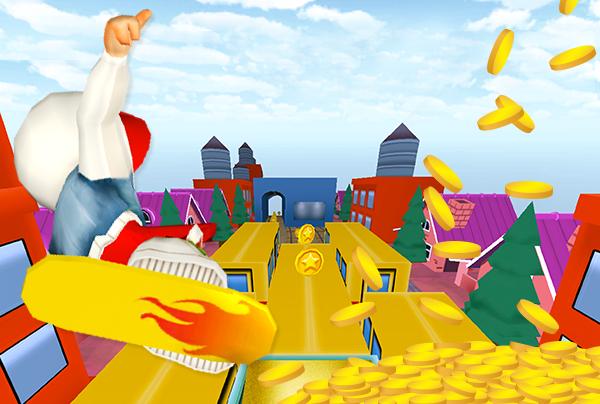 3D Kids Train Rush
