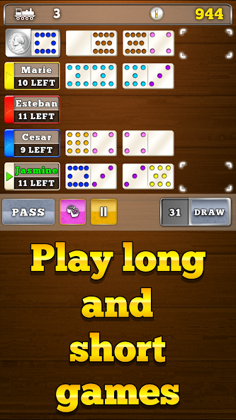 Mexican Train Dominoes Gold
