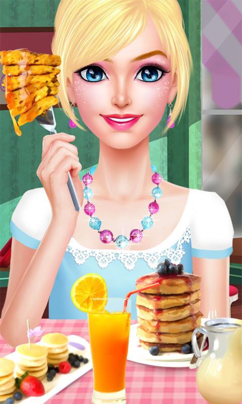 Cooking Beauty's Pancake House