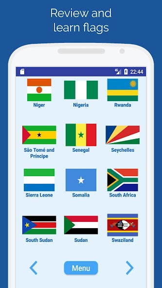 Flags of the countries - Quiz