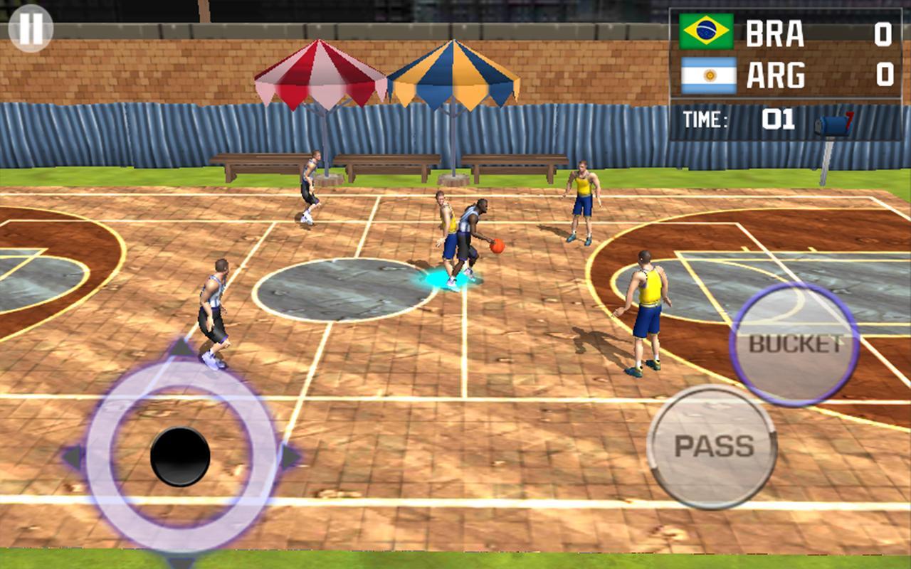 Real Basketball Game 2017