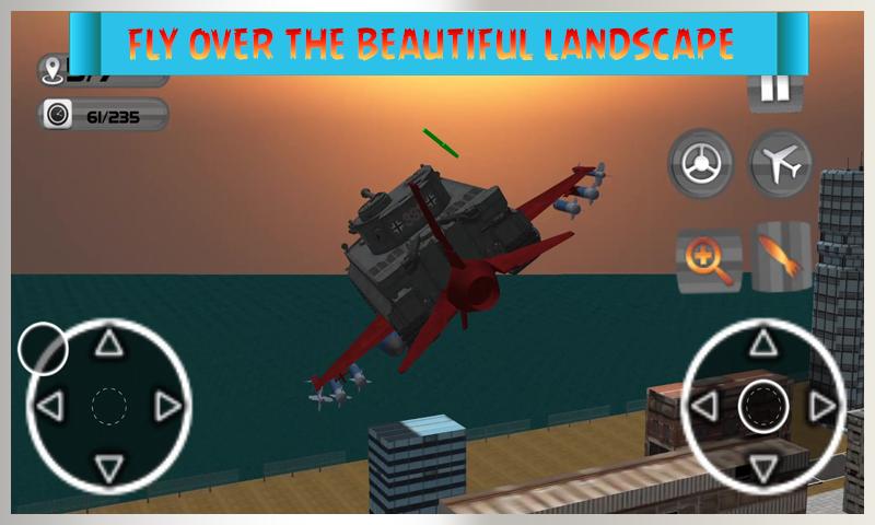 Flying Tank Simulator