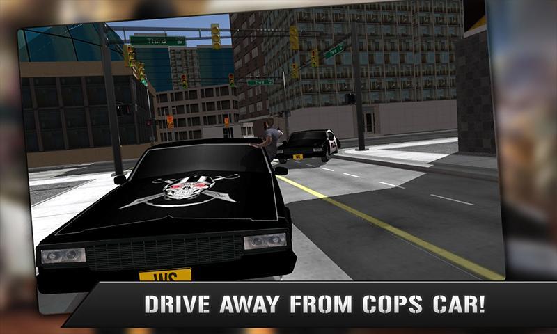 Thug Life Gangster Car Driver