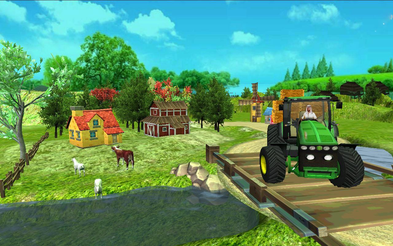 Drive Farm Tractor
