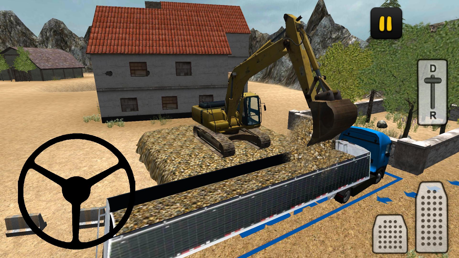 Construction Truck 3D: Gravel