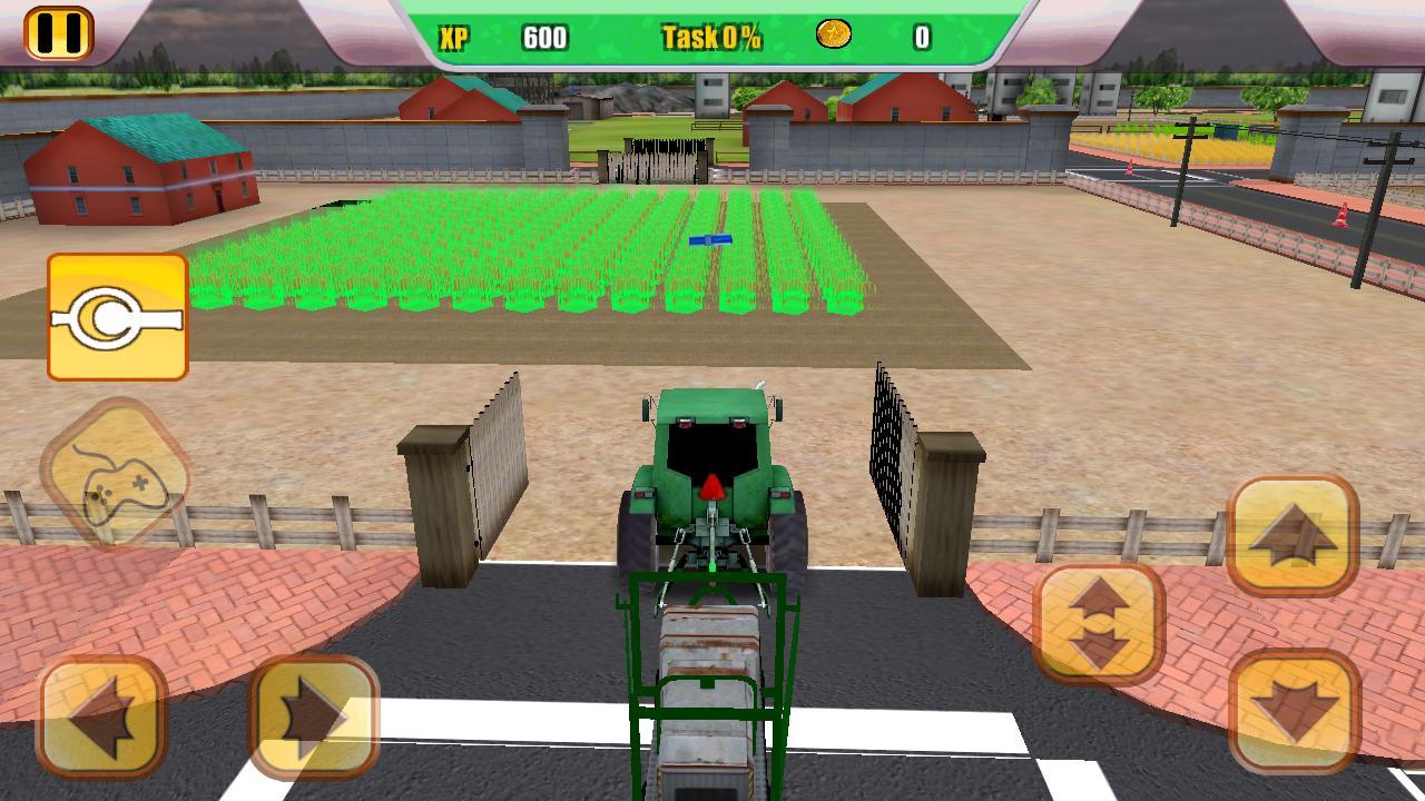 Combine Harvester Tractor Sim