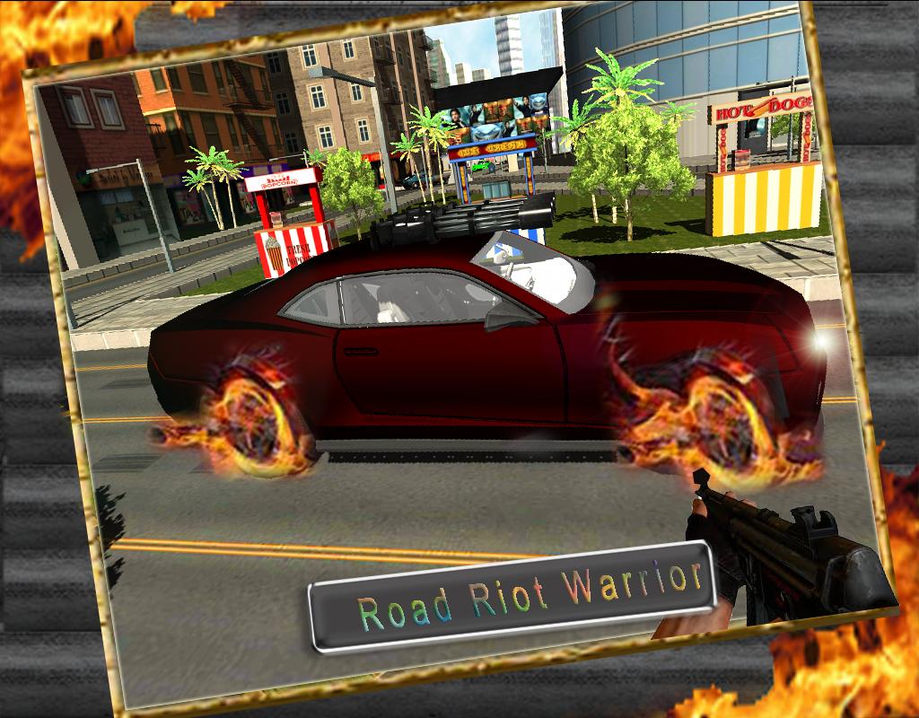 War Attack Auto Car Gun Battle