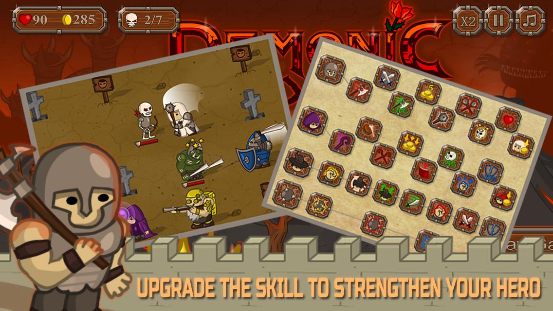 Tiny Tower Defense:Offline Defend Castle Game