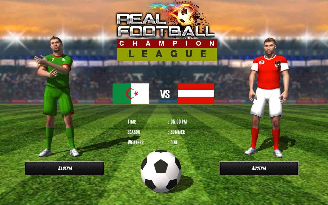 REAL FOOTBALL CHAMPIONS LEAGUE