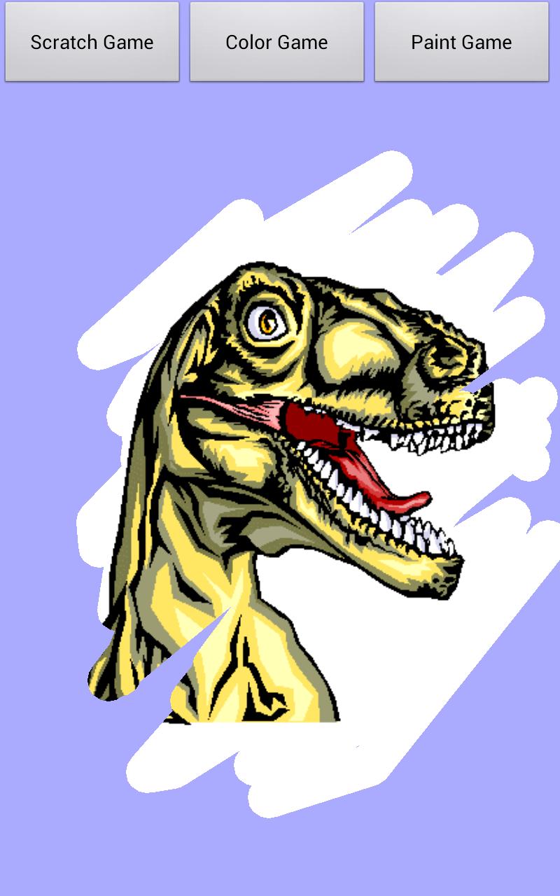 Dinosaur Scratch for Kids Free