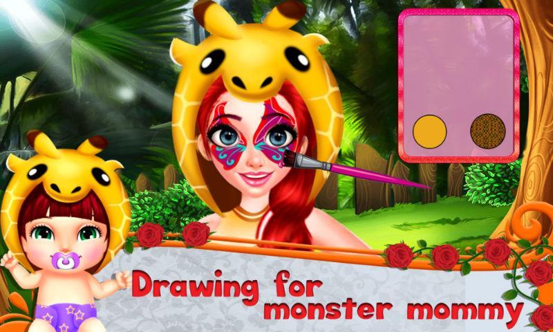 Forest Princess Drawing Design