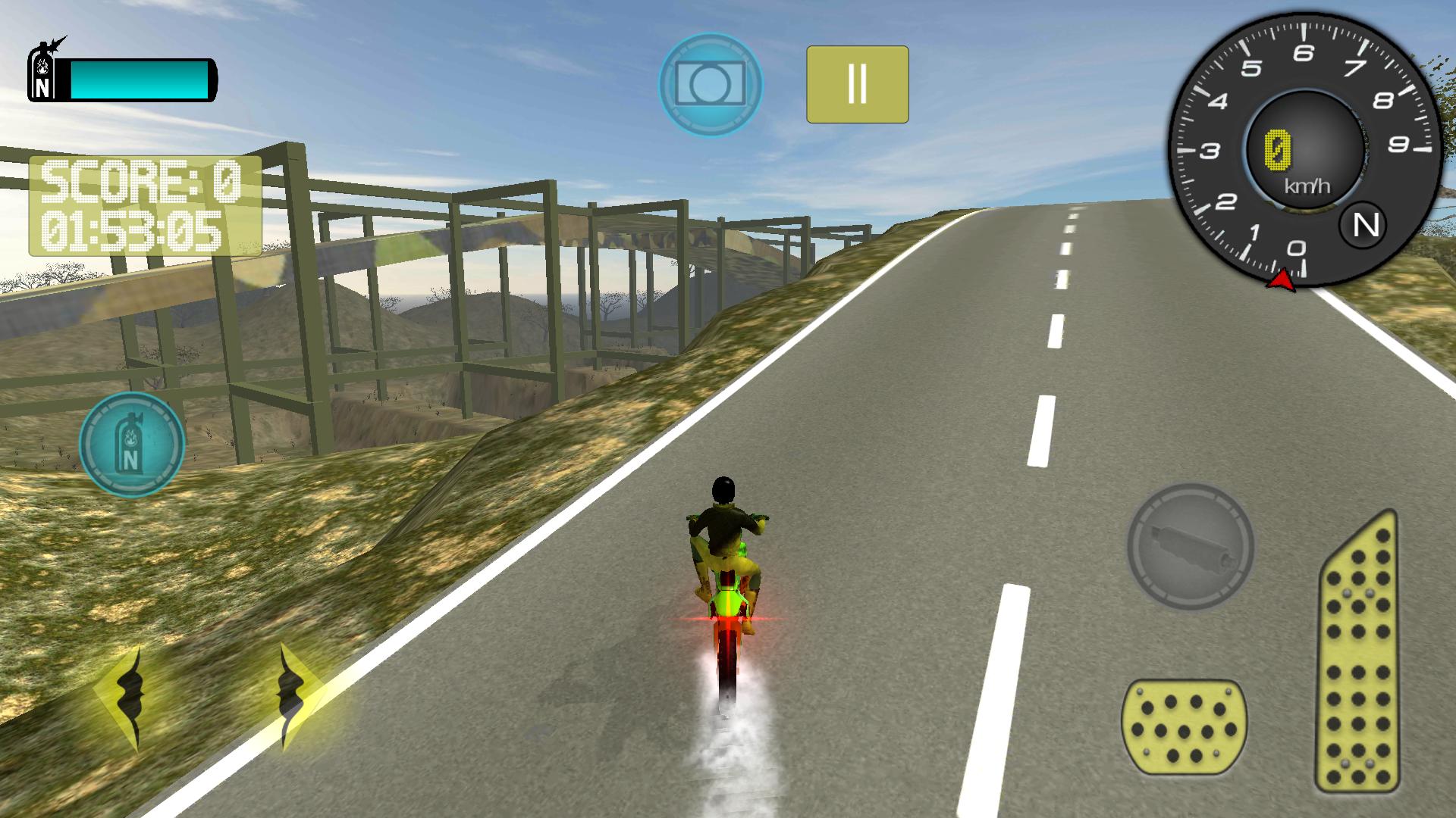 Military Motocross Simulator