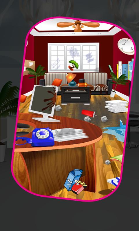 Clean Up Office -Cleaning game
