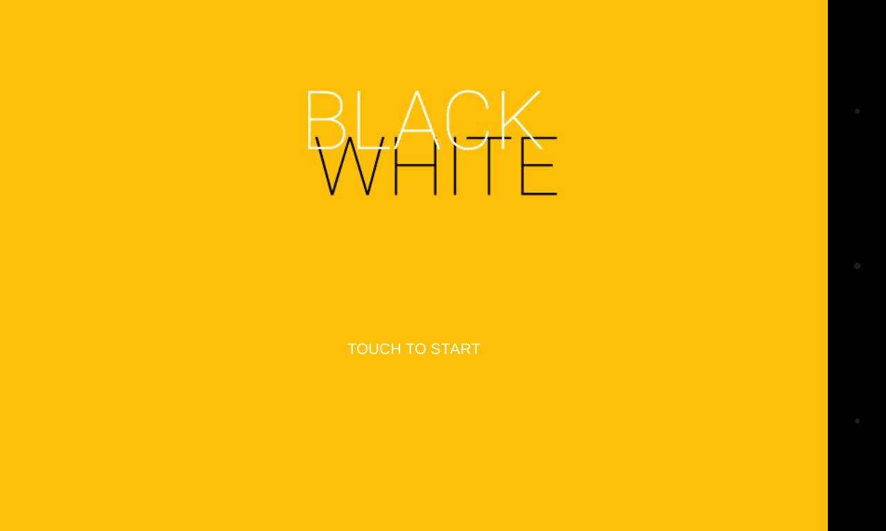 Black White