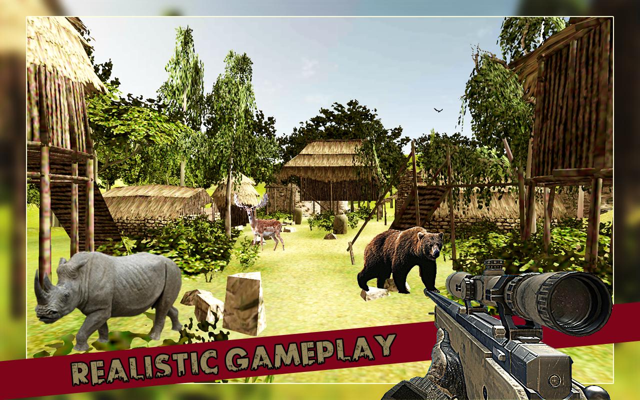 Jungle Sniper Hunt 2016