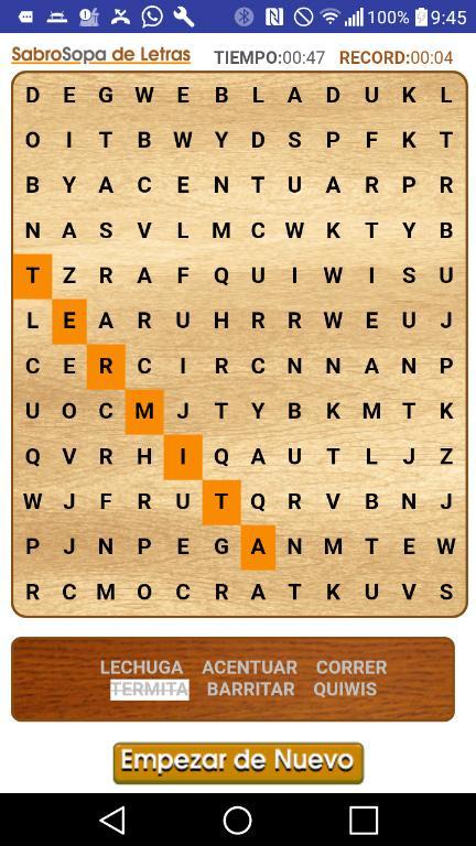 SabroSopa de Letras