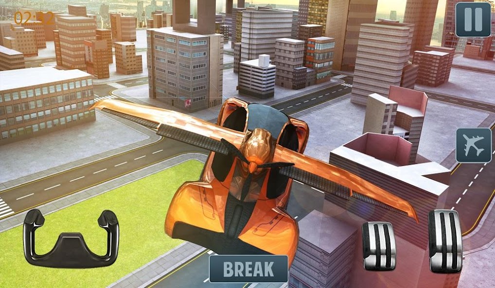 FreeSport Car Flying Simulator