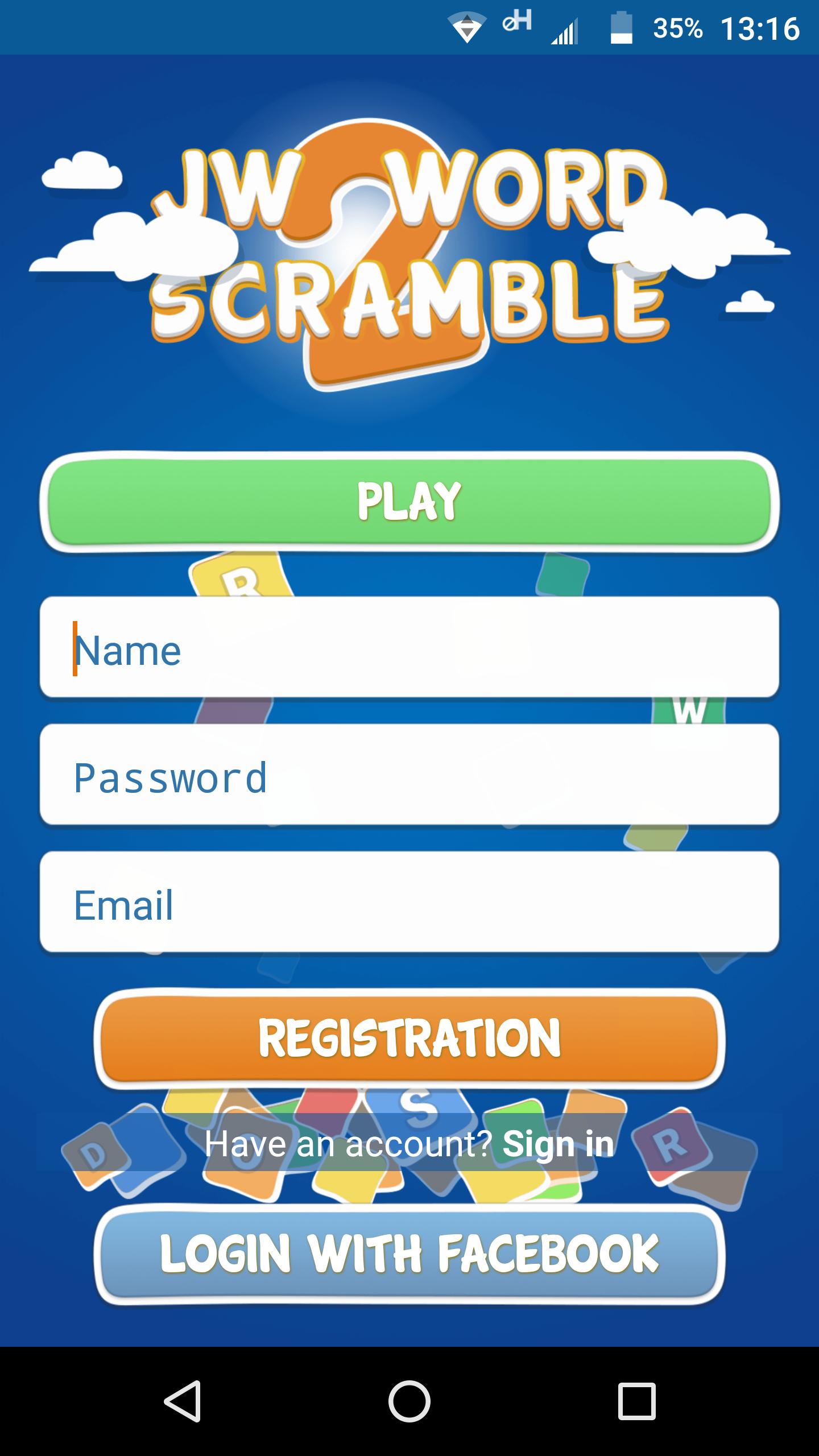 JW Word Scramble 2