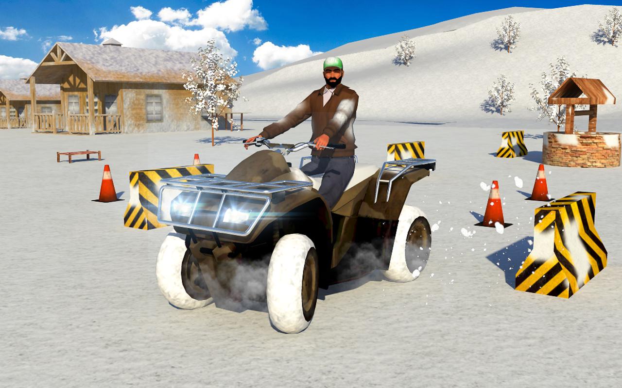 Snow Bike 3D Parking