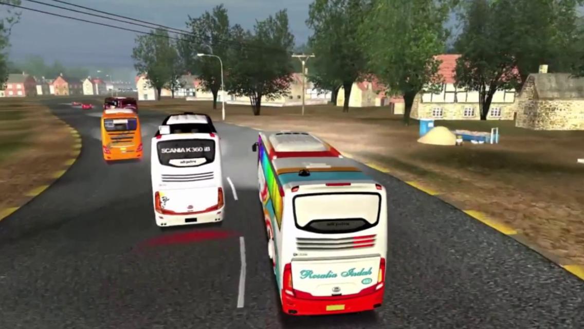 Simulator bus Indonesia Lintas Jawa