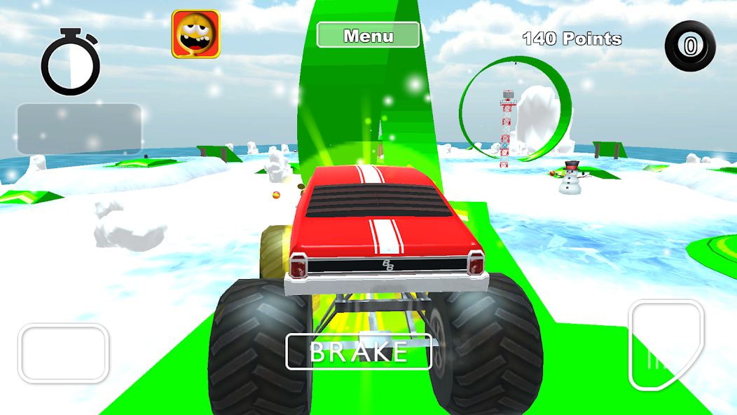 Snow Car Race & Stunts Extreme