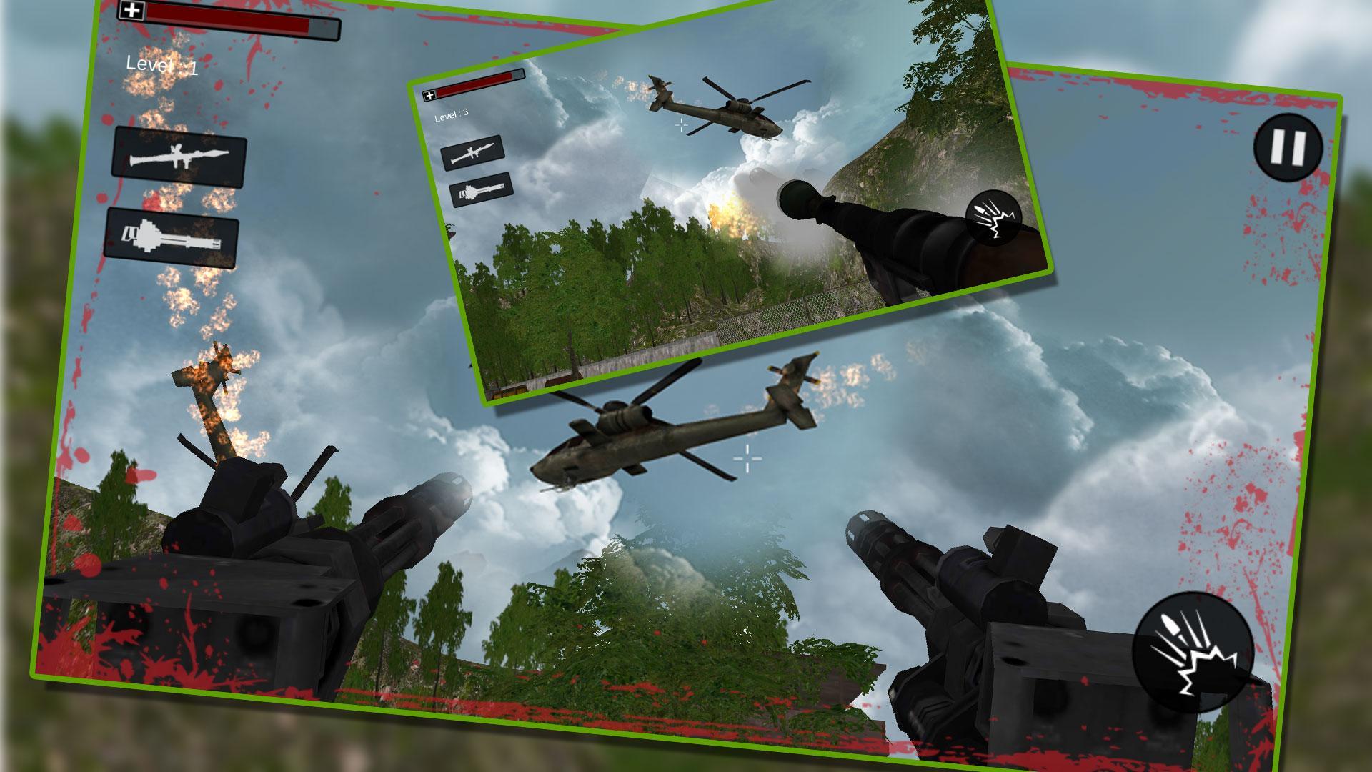 Gunship Air Attack