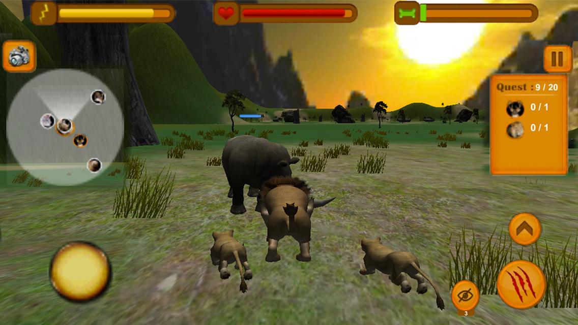 Lion Quest Simulator