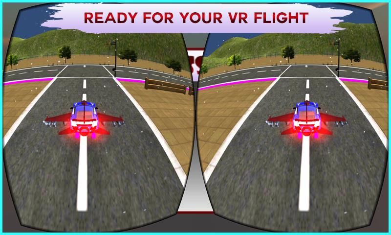 VR Flying Car Flight Simulator