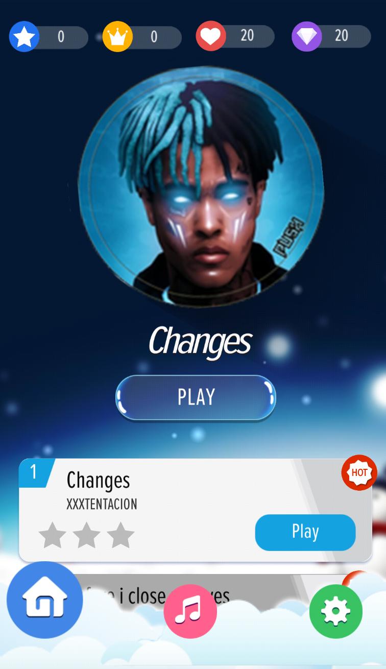 XXXTENTACION Piano Magic Tiles