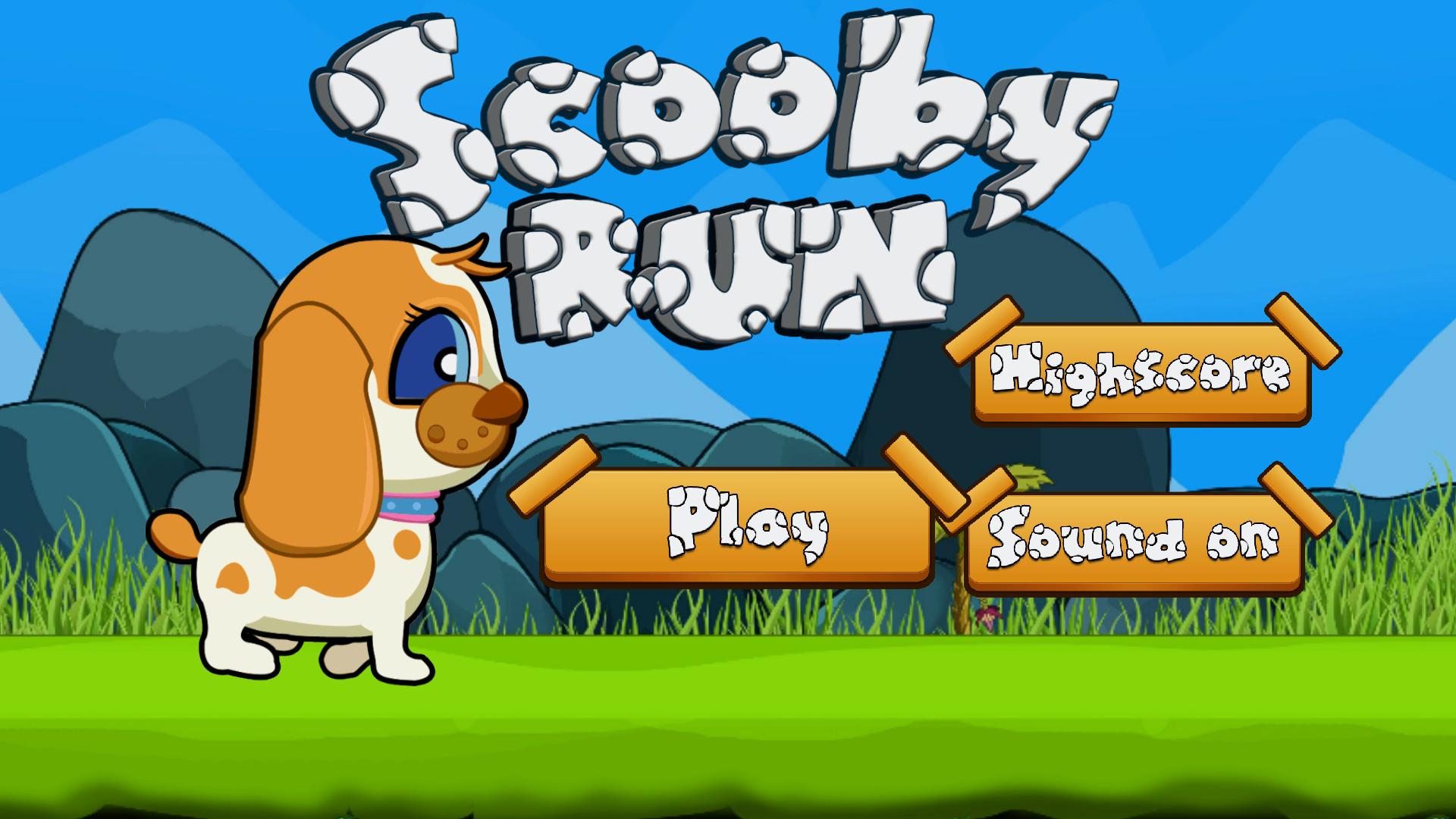 Scooby dog puppy Run
