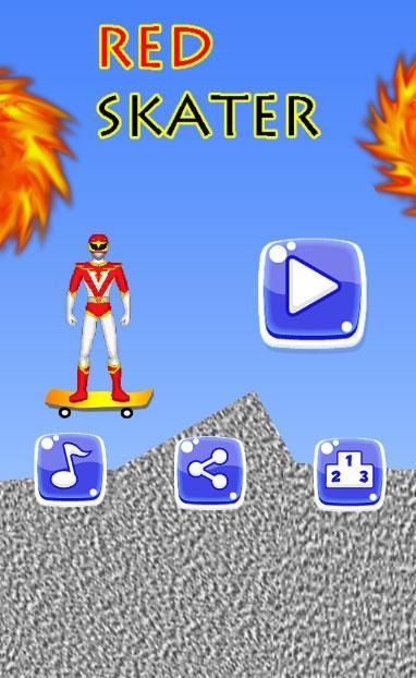 Red Skater Game