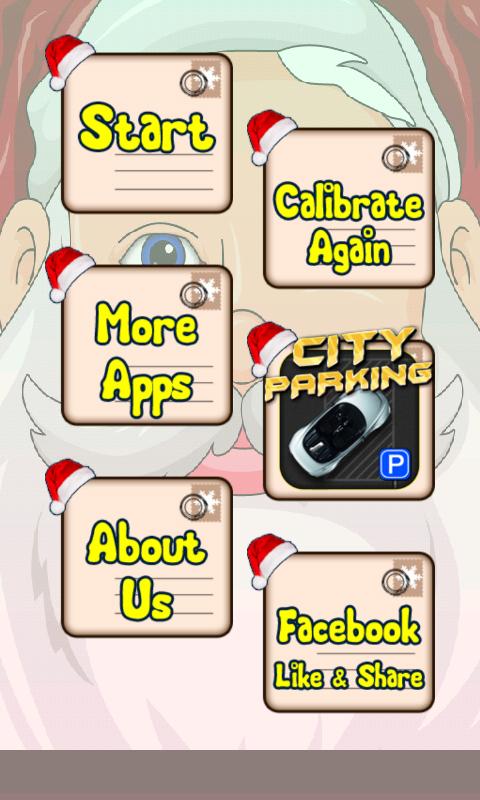Santa Funny Face