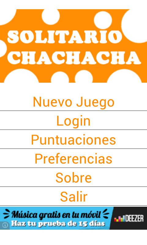 Solitario Chachacha