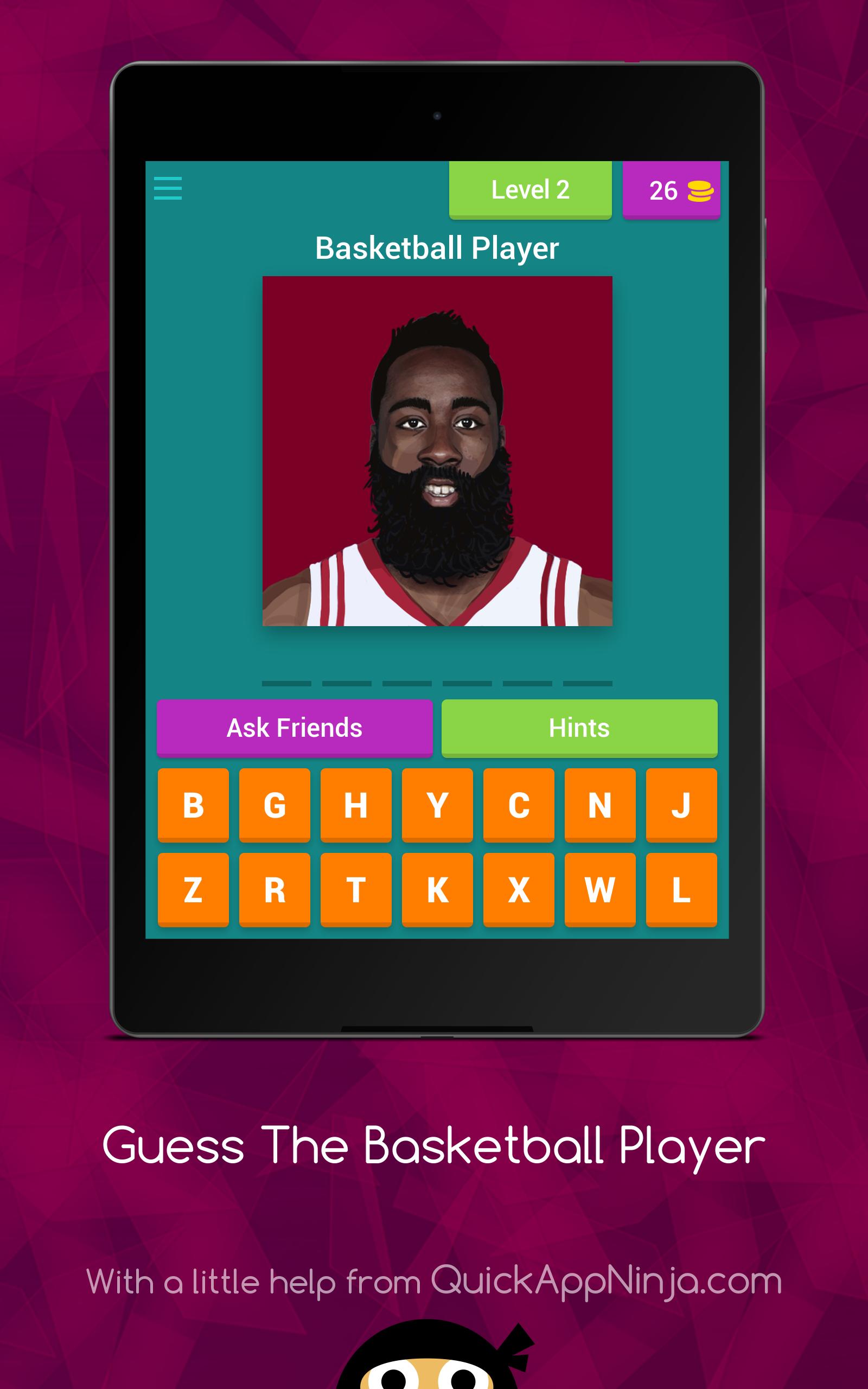 Guess The Basketball Player