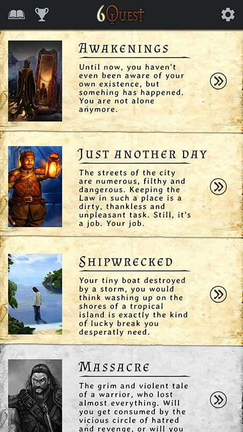 6Quest - Choose Your Own Story