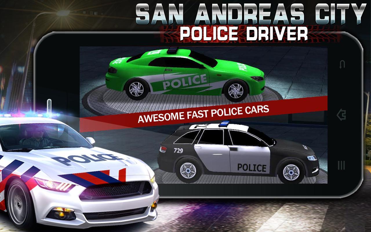 SAN ANDREAS City Police Driver