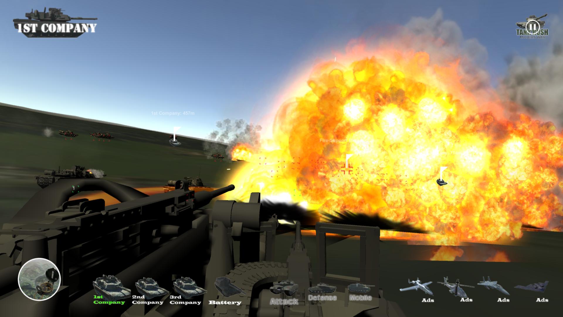 Tank Rush: Modern War