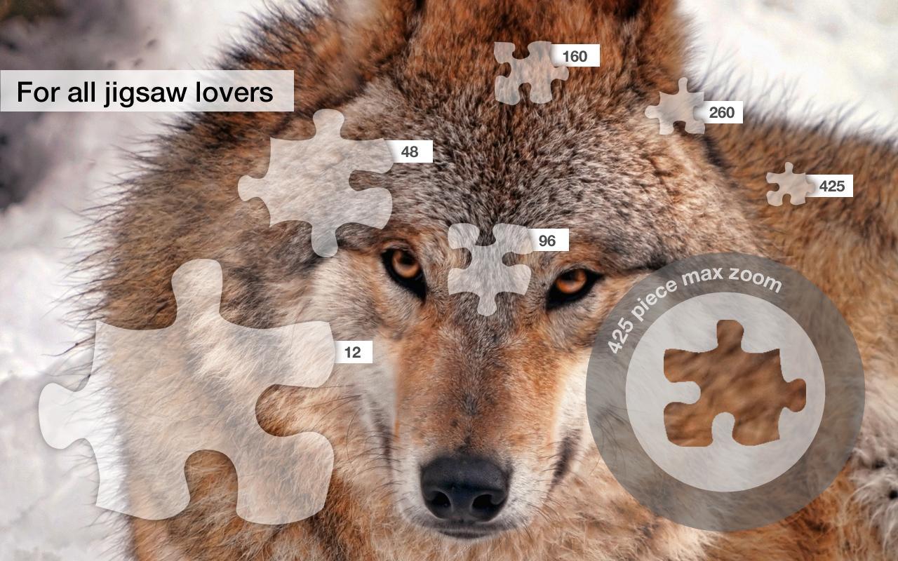 Wolves Jigsaw Puzzles Demo